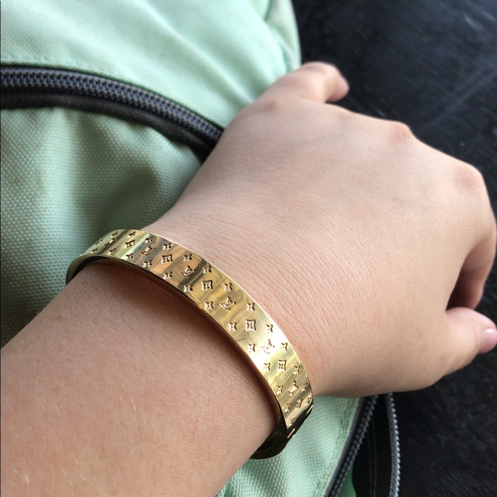 Louis Vuitton monogram bracelet